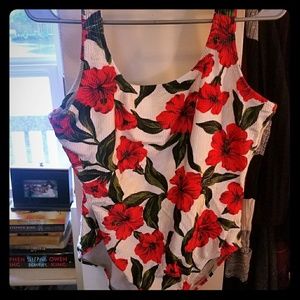 Great retro Catalina 2x bathing suit!